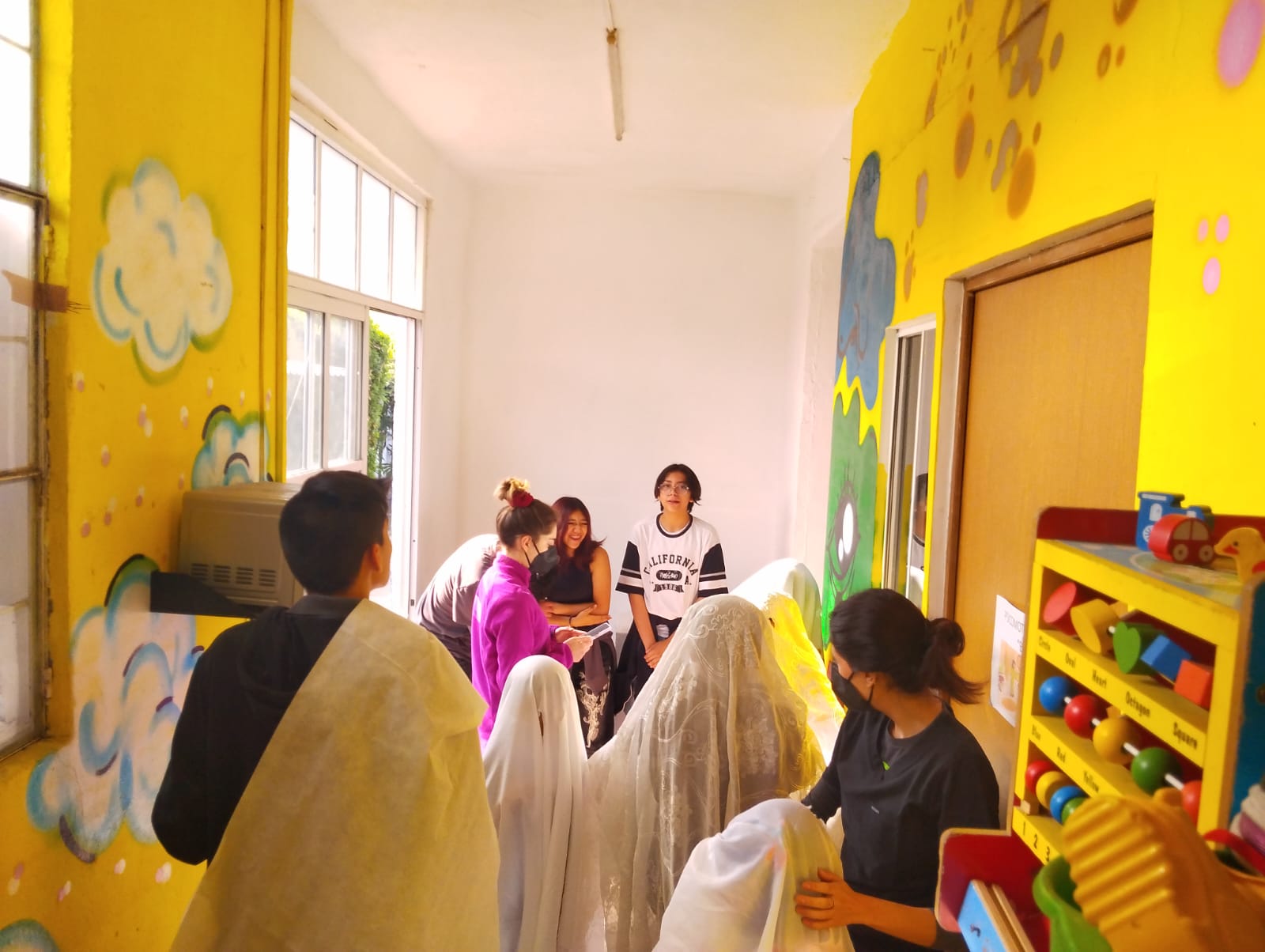 Visita del Colegio Makarenko