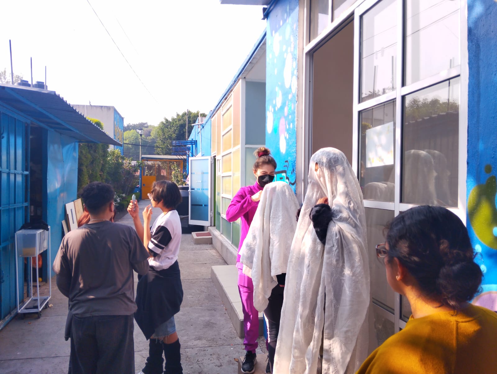 Visita del Colegio Makarenko